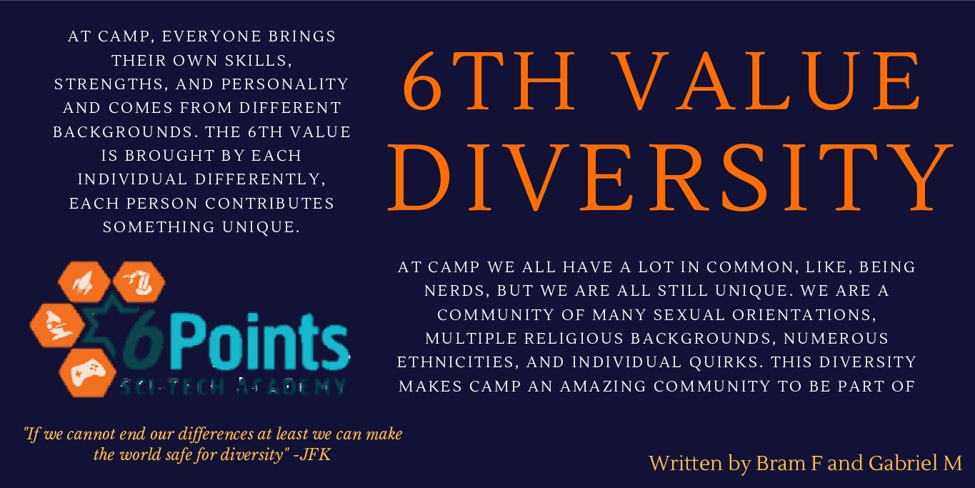 Why Diversity is Really Camp's 6th Value